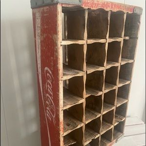 Antique vintage Coke a Cola Crate